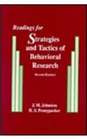 Readings for Strategies and Tactics of Behavioral Research