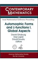 Automorphic Forms and L-functions II: Global Aspects: (Contemporary Mathematics)