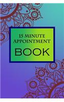 15 Minute Appointment Book