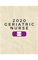 2020 Geriatric Nurse: Weekly Planner 2020 For Nurses