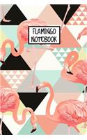 Flamingo Notebook: Blank Lined Journal Gift Perfect For Writing, Book: 102 Pages