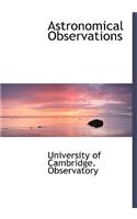 Astronomical Observations