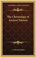 Chronology of Ancient Nations
