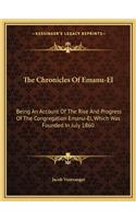 Chronicles Of Emanu-El