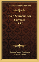 Plain Sermons for Servants (1851)