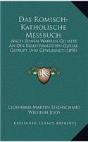Das Romisch-Katholische Messbuch