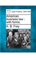 American business law