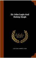 Sir John Login And Duleep Singh