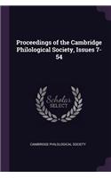 Proceedings of the Cambridge Philological Society, Issues 7-54