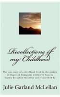 Recollections of my Childhood