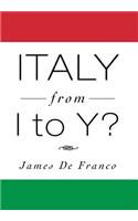 Italy from I to Y?