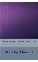 Angular JS for Universities