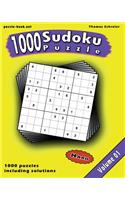 Sudoku: 1000 Hard 9x9 Sudoku, Vol. 1(1000 Hard Sudoku)