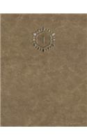 Monogram "J" Grid Sketchbook