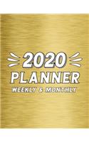 2020 Planner Weekly & Monthly