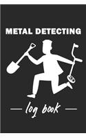 Metal Detecting log book