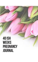 40ish Weeks Pregnancy Journal: A Week by Week Pregnancy Tracking, Checklists, Activities, Memory Book, Journal and Organiser. A Gift for Mom to Be