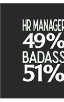 HR Manager 49 % BADASS 51 %