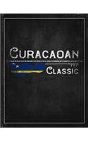 Curacaoan Classic: Curacao Flag Guitar Journal Heritage Gift Idea for Daguhter, Mom, Coworker Guitar Cord Book Songwriting Journal Music Gifts for Kids