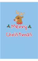 Merry Christmas journal Notebook