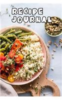 Recipe Journal: Blank Recipe Journal to Write in for Women, Food Cookbook Design, Document all Your Special Recipes and Notes for Your Favorite ... for Women, Wife,(7 Recipe)