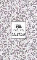 Bill Payments Calendar