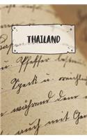Thailand: Ruled Travel Diary Notebook or Journey Journal - Lined Trip Pocketbook for Men and Women with Lines