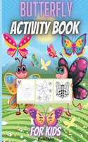 Butterfly Activity Book For Kids