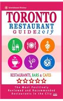 Toronto Restaurant Guide 2019