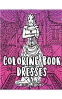 Coloring Book Dresses