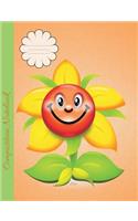 Composition Notebook Sun: Wide Ruled Lined Book to Write in for School, Take Notes, for Kids, Teens, Students, Teachers, Homeschool, Smiley Sun Face Cover