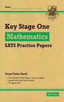 KS1 Maths SATS Practice Papers: Pack 2 (for end of year assessments): (CGP KS1 SATs Practice Papers)