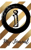 My Journal: Monogram - Blank Pages