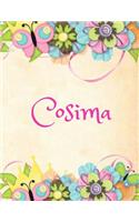Cosima: Personalized Name Journal Composition Notebook