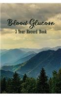 Blood Glucose 3 Year Record Book