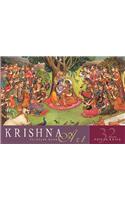 Krishna Art Postcard Book