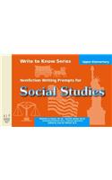 Nonfiction Writing Prompts for Upper Elementary Social Studies