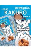 Krazydad Large Kakuro Volume 1