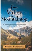 From Valley to the Mountaintop: 26 Lessons to Encourage Hurting Christians and Those Who Love Them