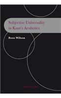 Subjective Universality in Kant's Aesthetics