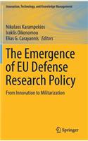 Emergence of Eu Defense Research Policy