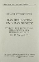 Das Heiligtum Und Das Gesetz