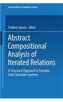 Abstract Compositional Analysis of Iterated Relations