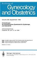 Verhandlungen der Schweizerischen Gesellschaft für Gynäkologie und Geburtshilfe