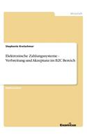 Elektronische Zahlungssysteme - Verbreitung und Akzeptanz im B2C Bereich