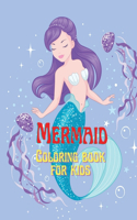 Mermaid Coloring book for kids