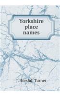 Yorkshire Place Names