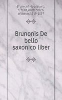Brunonis De bello saxonico liber