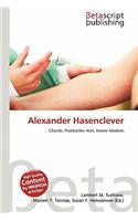 Alexander Hasenclever: (German)