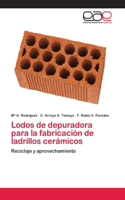 Lodos de depuradora para la fabricación de ladrillos cerámicos